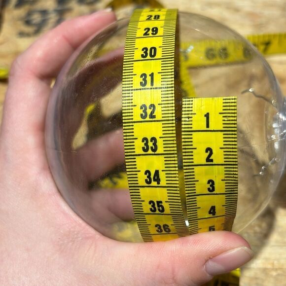 DIY Clear plastic Christmas Ornaments Set - Picture 9 of 10